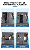 Programmeur de bande de base/logique Xinzhizao E13/I4/I6/i7 pour iPhone X à 17 Pro Max Lecture/Écriture Sans Démontage Testeur de puces