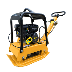 Compacteur à plaques diesel réversible 300 kg pour le compactage de terre, d'asphalte, de gravier et de sol - Product Image 1