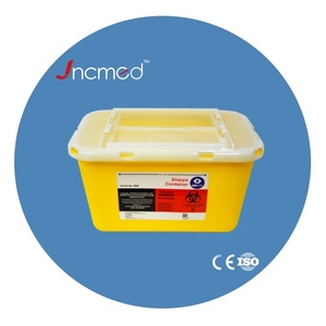 Dùng một lần Nguồn cung cấp lời khuyên Biohazard hình xăm chất thải sắc nét bin container - Product Image 1