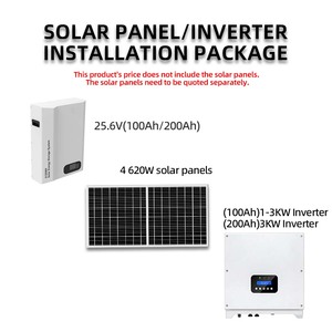 Sistema de Almacenamiento de Energía Solar Fuera de la Red, <span class=keywords><strong>3kW</strong></span> 5kWh, Inversor Todo en Uno con Batería de Respaldo - Product Image 2