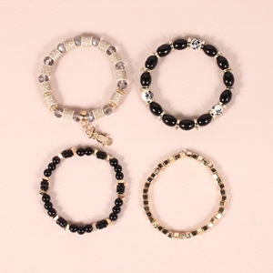 Beaded <b>Bracelets</b> Women's Gold Plated Alloy Bohemia Style Animal Shape Multilayer Colorful <b>Beads</b> Fashion Jewelry - Product Image 2