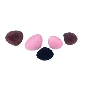 Nariz Triangular de Seguridad con Superficie Flocada en Negro <span class=keywords><strong>y</strong></span> Rosa <span class=keywords><strong>para</strong></span> Amigurumi, Peluches, Juguetes Suaves, Suministros de Manualidades de Plástico - Product Image 1