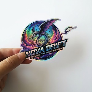 Chất lượng cao tùy chỉnh logo Hologram sticker tự dính chống trầy xước xe Laser Holographic logo nhãn - Product Image 1