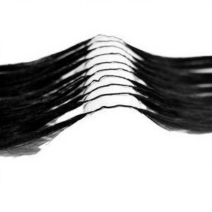 Extensiones de Cabello Virgen Indio para Trenzas, con Doble Trama y Puntas de Pluma, Rizado de Ganchillo, 100g, Ondas de Agua, Estilo Boho - Product Image 3