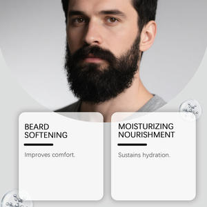 EAST MOON Crema Detergente per Barba da Uomo con Olio di Jojoba e Carbone Attivo - Cura Delicata e Idratante per la Rasatura - Product Image 2