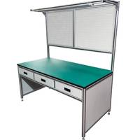 Poste de travail antistatique fait sur commande de Tableau d'installateur de cadre de profil d'extrusion en aluminium résistant