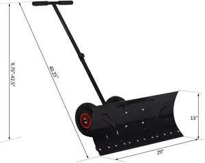Grande <span class=keywords><strong>pelle</strong></span> industrielle multifonctionnelle en acier au carbone avec <span class=keywords><strong>manche</strong></span> métallique pour l'élimination <span class=keywords><strong>de</strong></span> la neige et <span class=keywords><strong>de</strong></span> l'herbe, utilisée dans l'agriculture et les jardins - Product Image 2