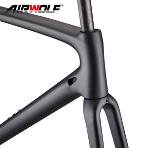 AIRWOLF yeni tasarım çin süper hafif karbon Aero yol bisiklet şasisi  yol bisikleti - Product Image 6
