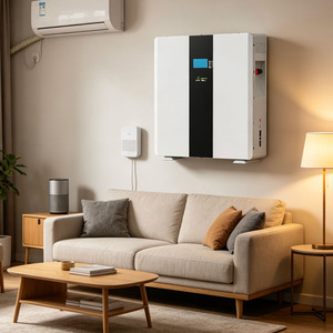 Bateria de Armazenamento de Energia Residencial de Ciclo Profundo 51.2V 100Ah LiFePO4, Sistema de Bateria de Lítio para Armazenamento de Energia Solar com WiFi - Product Image 1