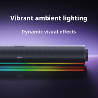 Haut-parleur de bureau Redmi 2 Pro en plastique avec quatre haut-parleurs, éclairage RGB 5.3, champ sonore 53, audio HiFi et microphone intégré