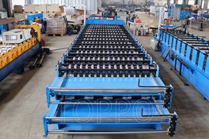 Sistema Inteligente <span class=keywords><strong>de</strong></span> Conformado, Máquina <span class=keywords><strong>de</strong></span> Conformado <span class=keywords><strong>de</strong></span> Rollos <span class=keywords><strong>de</strong></span> Doble Capa <span class=keywords><strong>de</strong></span> China, Panel <span class=keywords><strong>de</strong></span> Techo <span class=keywords><strong>de</strong></span> Tejas <span class=keywords><strong>de</strong></span> Doble Capa, Metal para Techos - Product Image 4