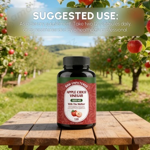 Capsules <span class=keywords><strong>de</strong></span> vinaigre <span class=keywords><strong>de</strong></span> <span class=keywords><strong>cidre</strong></span> <span class=keywords><strong>de</strong></span> pomme <span class=keywords><strong>de</strong></span> qualité alimentaire OEM Amaz, naturelles, végétariennes, GMP, sans OGM, sans gluten, détoxifiantes, fibres alimentaires - Product Image 2