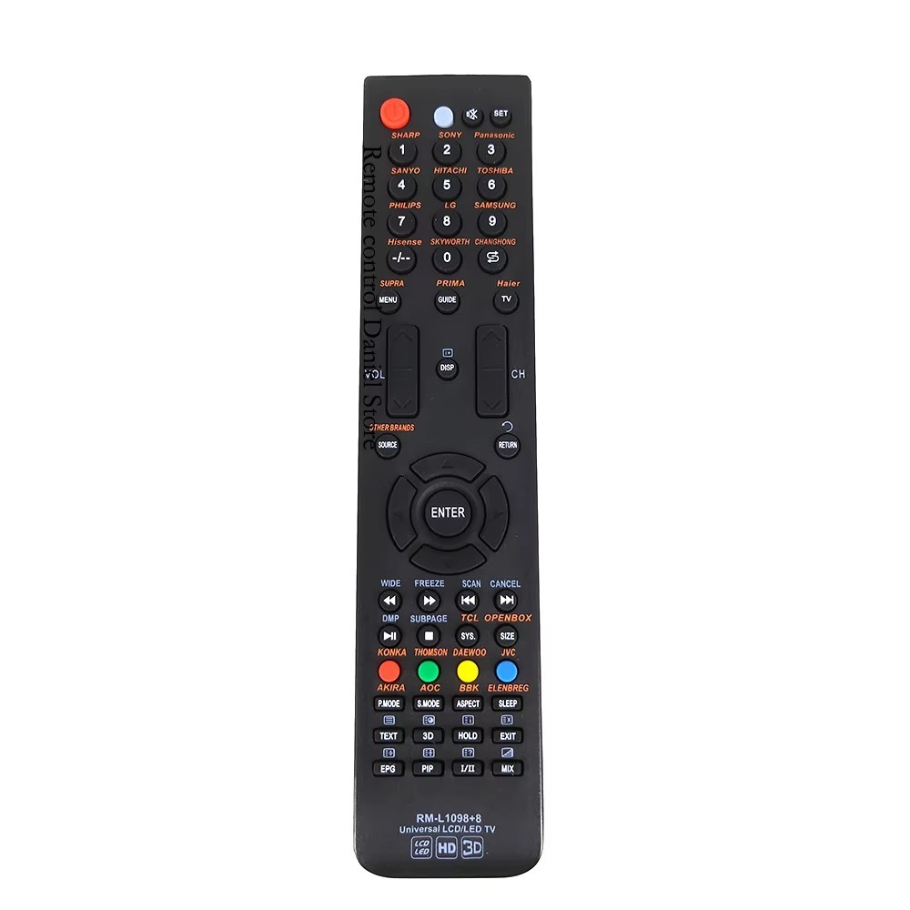 <strong>HUAYU</strong> RM-L1098+8 Universal LED TV <strong>Remote</strong> Control for Devant ER-31202D Waterproof and Fixed <strong>Code</strong> for AC Usage