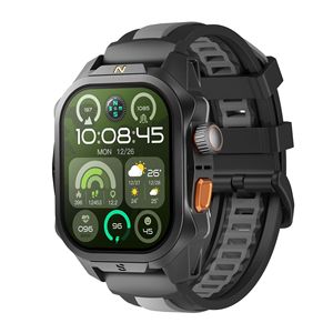 นาฬิกาอัจฉริยะ GTX3 กันน้ำ 5ATM พร้อม GPS ระบุตำแหน่ง ว่ายน้ำ กีฬากลางแจ้ง แบตเตอรี่ใช้งานได้ยาวนาน นาฬิกาข้อมือเพื่อสุขภาพ - Product Image 1