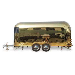 Panni per gioielli makesup restaurant exhibition rimorchio mobile personalizzato/stati uniti vendita calda airstream camping van truck
