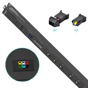 Surveillance et contrôle à distance intelligents de chaque port ON/OFF T21/S21 PDU P14 P34 Socket 63A à 200A PDU personnalisable