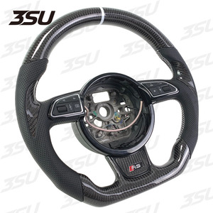 <span class=keywords><strong>Volante</strong></span> <span class=keywords><strong>deportivo</strong></span> de fibra de carbono para <span class=keywords><strong>Audi</strong></span> A5 A4 A3 A6 A7 A8 Q3 Q5 Q7 RS3 RS4 S3 S4 S5 RS6 RS7 TT TTRS <span class=keywords><strong>volante</strong></span> de coche - Product Image 3