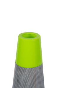 Nón an toàn nhựa <span class=keywords><strong>PVC</strong></span> màu xanh lá cây 28 "với đế nặng cho khu vực nguy hiểm - Product Image 5