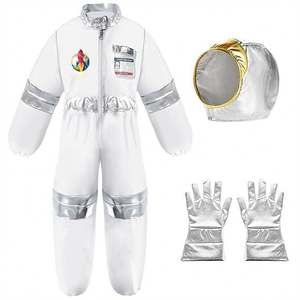 <span class=keywords><strong>Disfraz</strong></span> de <span class=keywords><strong>astronauta</strong></span> de película de TV para niños, conjunto de vestido para niños y niñas, ropa de Cosplay - Product Image 3