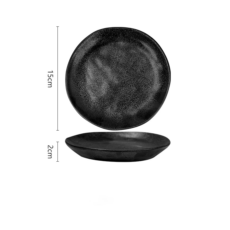 Plateau à café noir