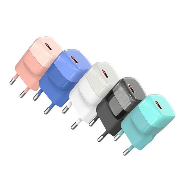 20W Mini Fast USB Charger GAN Home Universal Adapter for Mobile Phone PD Charger