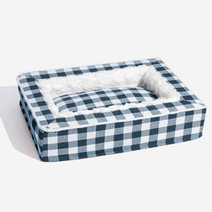 Para <span class=keywords><strong>Amazon</strong></span> Pet Mat Plaid Rectangular <span class=keywords><strong>Dog</strong></span> <span class=keywords><strong>Bed</strong></span> All-Season Cat Sleeping Mat Invierno Calor Alfombra interior de doble cara Extraíble Lavable - Product Image 3