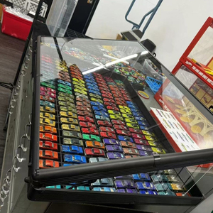 กล่องแสดงบัตรอลูมิเนียมแบบล็อคได้เคสสำหรับงานแสดงสินค้า - Product Image 4