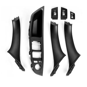 Poignée intérieure de porte pour F10 F11 F18 Série 5, garniture de couvercle de tirage d'accoudoir, ensemble de 7 pièces - Product Image 1