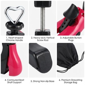 Élargisseur de bottes professionnel réglable 2 directions pour bottines, chaussures montantes, soulagement des callosités, kit homme femme - Product Image 2