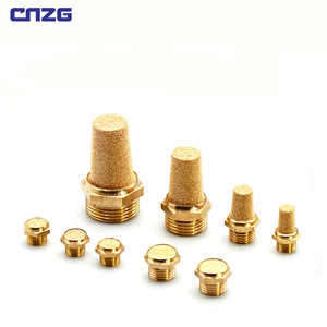 Conector Neumático Tipo Hierro de 1/2/3 Puntos BSLM-M5, Silenciador de Cabeza Plana Totalmente de Cobre, Hecho a Medida - Product Image 3