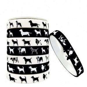 Pulseras de Silicona Personalizables para Fiestas Caninas, Lindos Diseños de Mascotas, Pulseras de Goma, Pulseras Promocionales Aptas para Perros - Product Image 1