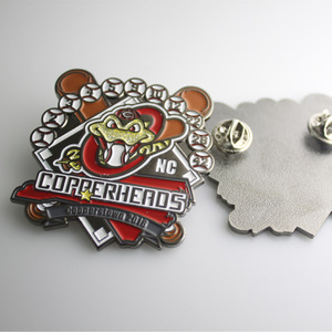 Ghim Trang Trí Mũ Huy Hiệu Ghim Tráng Men Mềm Bảo Mật Cao Tùy Chỉnh - Product Image 3