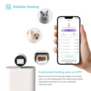 Comedero Automático de Lujo con Cámara HD de 3 Megapíxeles, WiFi 2.4G/5G, Aplicación, Carga por Batería, Pantalla LCD, Programación de Alimentación, Dispensador de Comida - Product Image 5