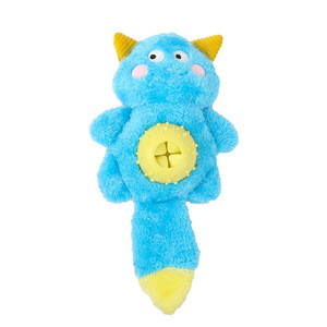 Juguete de Peluche con Sonido para Perros, Azul, con Dispensador de Comida, Juguete Interactivo Masticable para Mascotas - Product Image 2