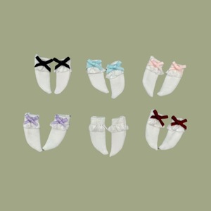 Calcetines para Muñeca Ob11 Serie Fantasía BJD Little Rascal, Diseño de Lazo de 12 Puntos, para Cuerpo Liso, Escala 1:12, a la Moda - Product Image 2