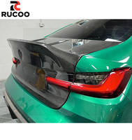Tapa de Maletero Estilo CSL de Fibra de Carbono Seca para BMW G80/G81/M3/G82/G83/M4, Cubierta Trasera, Kit de Carrocería