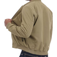 Blouson Bomber Homme Style Universitaire Hiver Personnalisé en Toile Écologique Respirante avec Col Montant et Tissu Frontal 100% Polyester