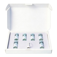 Boîtes d'emballage rigides de haute qualité en carton personnalisées OEM pour flacons de peptides de 3 ml, ampoules de sérum pour soins de la peau, pour flacons de peptides de 3 ml et 10 ml