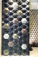 PYRAMID B-3D Carrelage mural décoratif extérieur moderne 20 mm