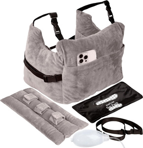 Oreiller corporel pour mastectomie, sangle réglable, design en U, coussinets en gel antibactériens, ergonomique pour la récupération post-chirurgicale, <span class=keywords><strong>cancer</strong></span> du <span class=keywords><strong>sein</strong></span> - Product Image 2