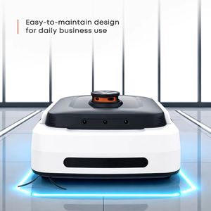 Robot aspirateur commercial tout-en-un pour bureaux de grande taille, réservoir de 1,5 L - télécommande prise en charge - Product Image 4