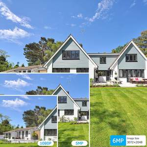 6mp ir Augapfel Kuppel <span class=keywords><strong>IP</strong></span> Poe Überwachungs kamera 2,8-12mm motorisierter Zoom 30m ir Nachtsicht h.265 p2p Smart Mensch/Fahrzeug Erkennung - Product Image 4