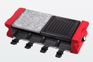 Portable Mini Électrique BBQ Grills Intérieur <span class=keywords><strong>Raclette</strong></span> Yakitori Poulet <span class=keywords><strong>Raclette</strong></span> Grill Pierre Coréenne Pan Barbecue Métal Portable - Product Image 5