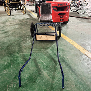 Mini chariot de course / chariot de promenade / chariot de marathon / mini chariot à chevaux à 2 roues / calèche pour poney - Product Image 4