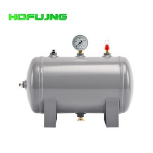 ASME Custom Aluminum/Stainless Steel Compressor Tank <b>Small</b> Horizontal Vacuum Buffer Pressure Air Reservoir Tank - Product Image 4
