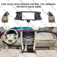 Pour Nissan Patrol Infiniti Qx56 QX80 2010-2020 Tableau de bord avant gauche droit OE 68761-1LA0A Climatisation AC Ventilation