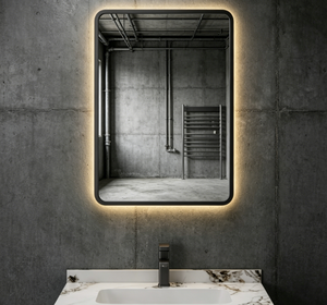 Modern <b>LED</b> Bathroom <b>Mirror</b> Wall Mounted Backlit Vanity <b>Mirror</b> Rectangular Illuminated <b>Mirror</b> for Apartment Villa - Product Image 2