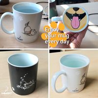 Kunyang tasse à couleur changeante, tasse à Sublimation magique vierge de qualité, tasse à couleur changeante