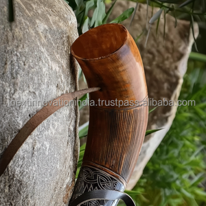 งานฝีมือสุดชิคฮอร์นดื่มสไตน์งานฝีมือธรรมชาติสำหรับผู้ที่ชื่นชอบเบียร์และทุ่งหญ้า - Product Image 1