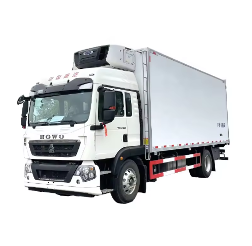 Грузовик-рефрижератор HOWO 4*2 с воздушным и спальным местом, 20 тонн